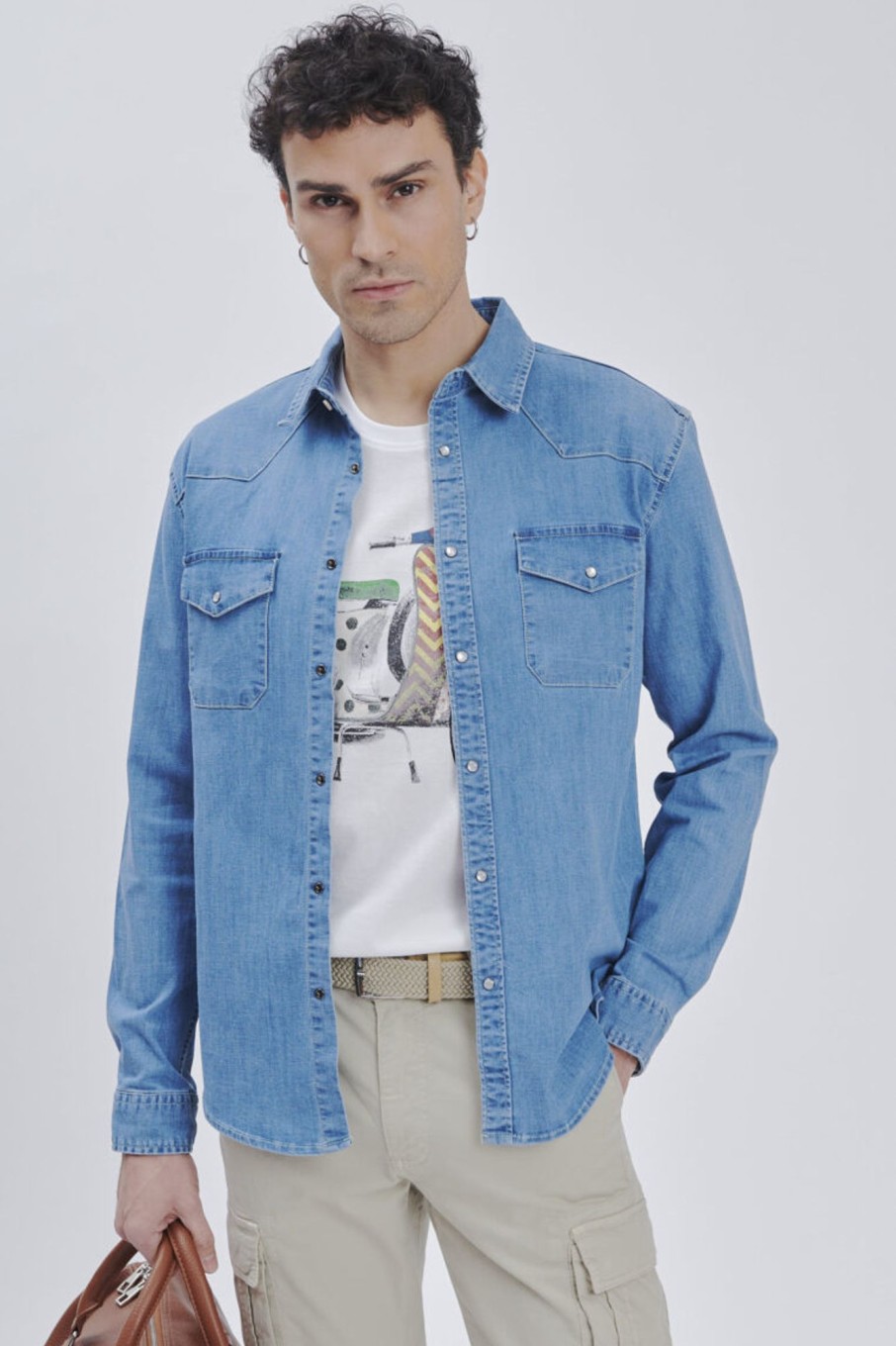 Forpen Camicia Denim Camicie