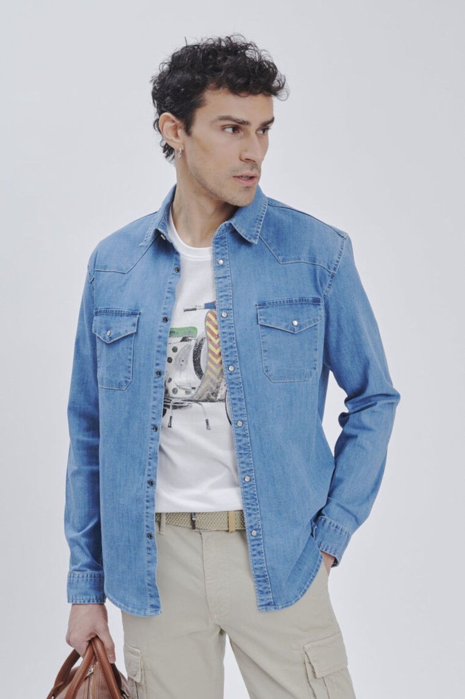 Forpen Camicia Denim Camicie