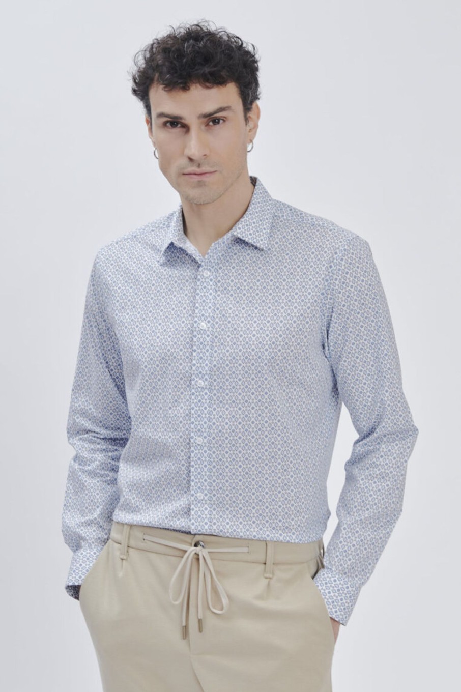 Forpen Camicia Tailored Micro Stampa Camicie