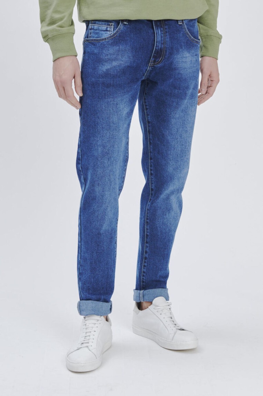 Forpen Denim Jeans 5 Tasche Pantaloni & Jeans