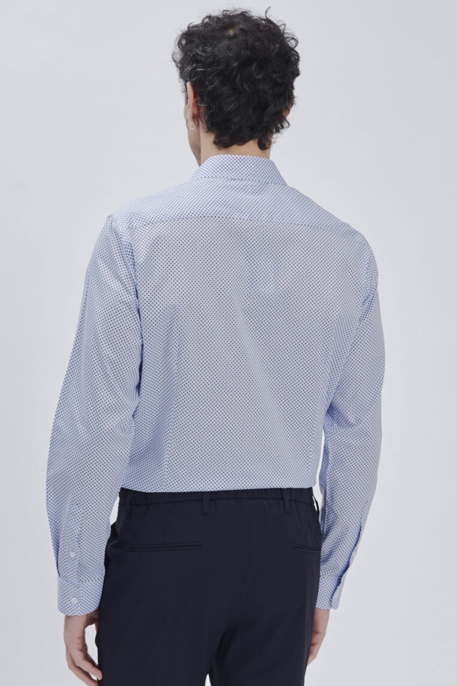 Forpen Camicia Tailored Stampa Geometrica Camicie