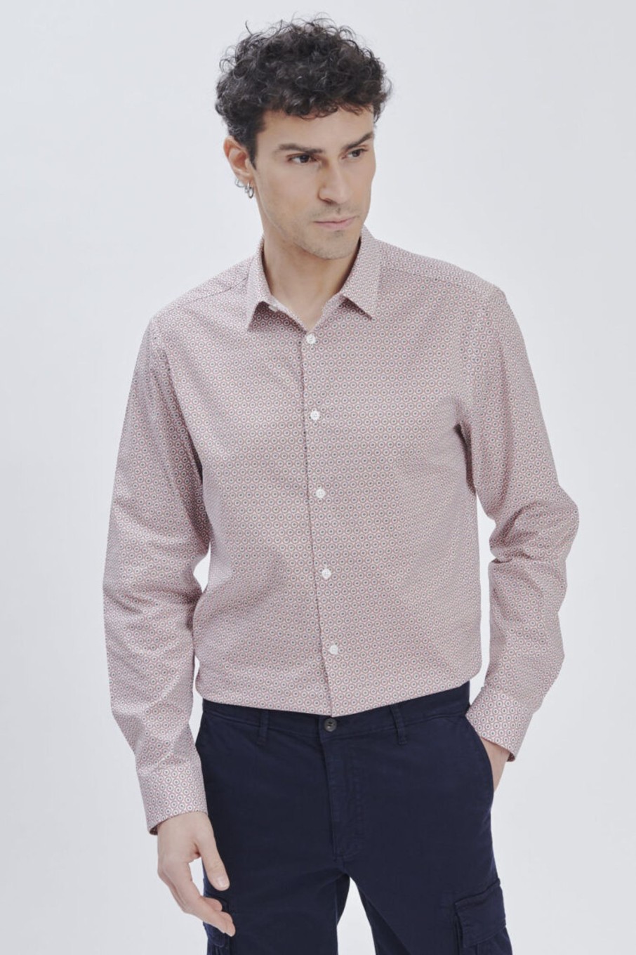 Forpen Camicia Tailored Micro Stampa Camicie