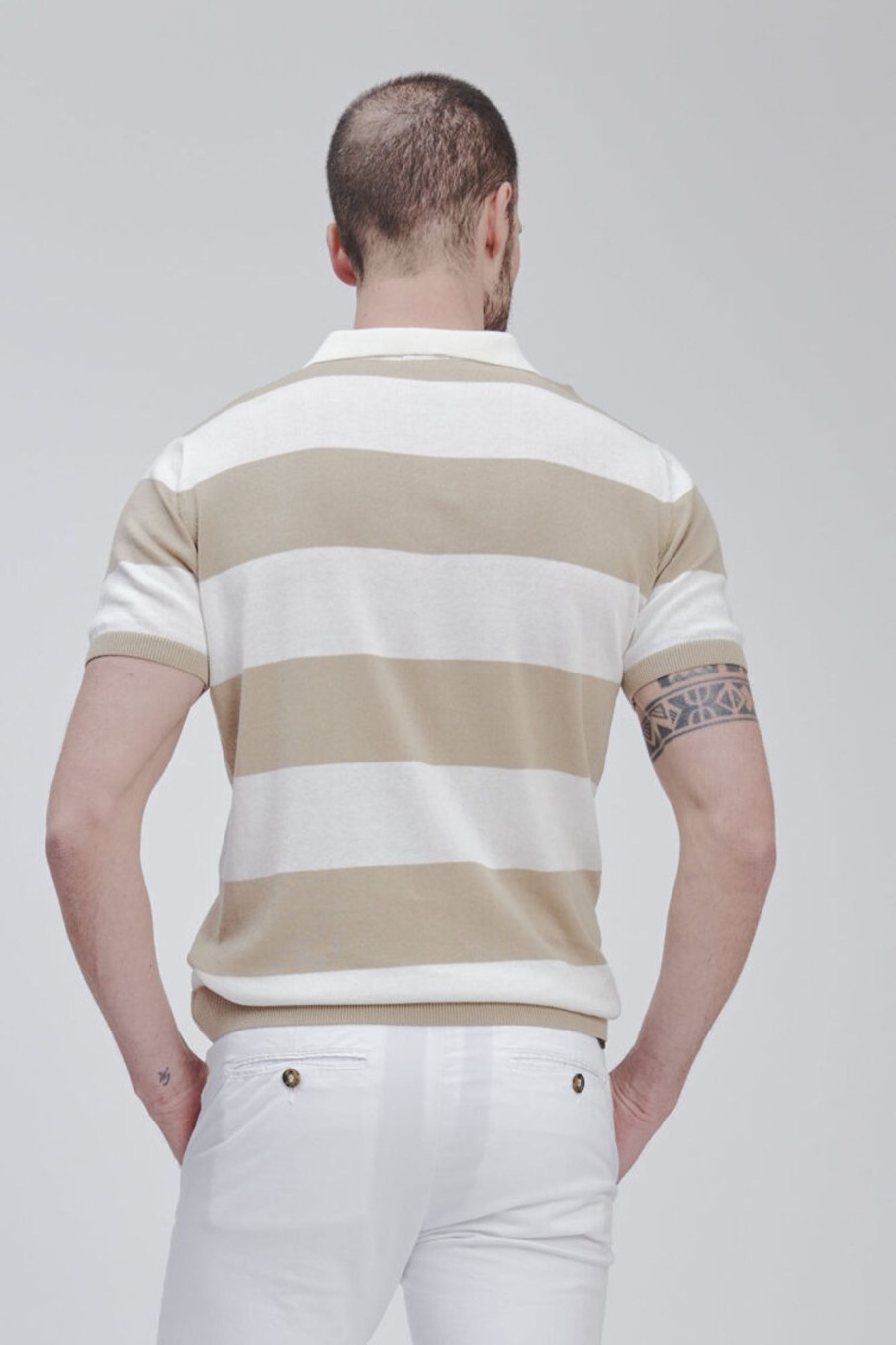 Forpen Polo Bottoni Rigata T-Shirt & Polo