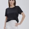 Forpen Blusa Giro Raso Viscosa Stretch Camicie & Bluse