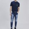 Forpen Denim Abrasioni Pantaloni & Jeans