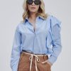 Forpen Camicia Pop Con Frill Camicie & Bluse