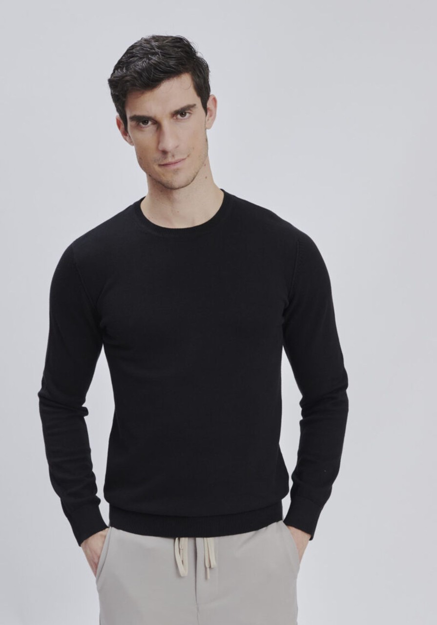 Forpen Maglia Di Cotone Basic Maglieria & Felpe