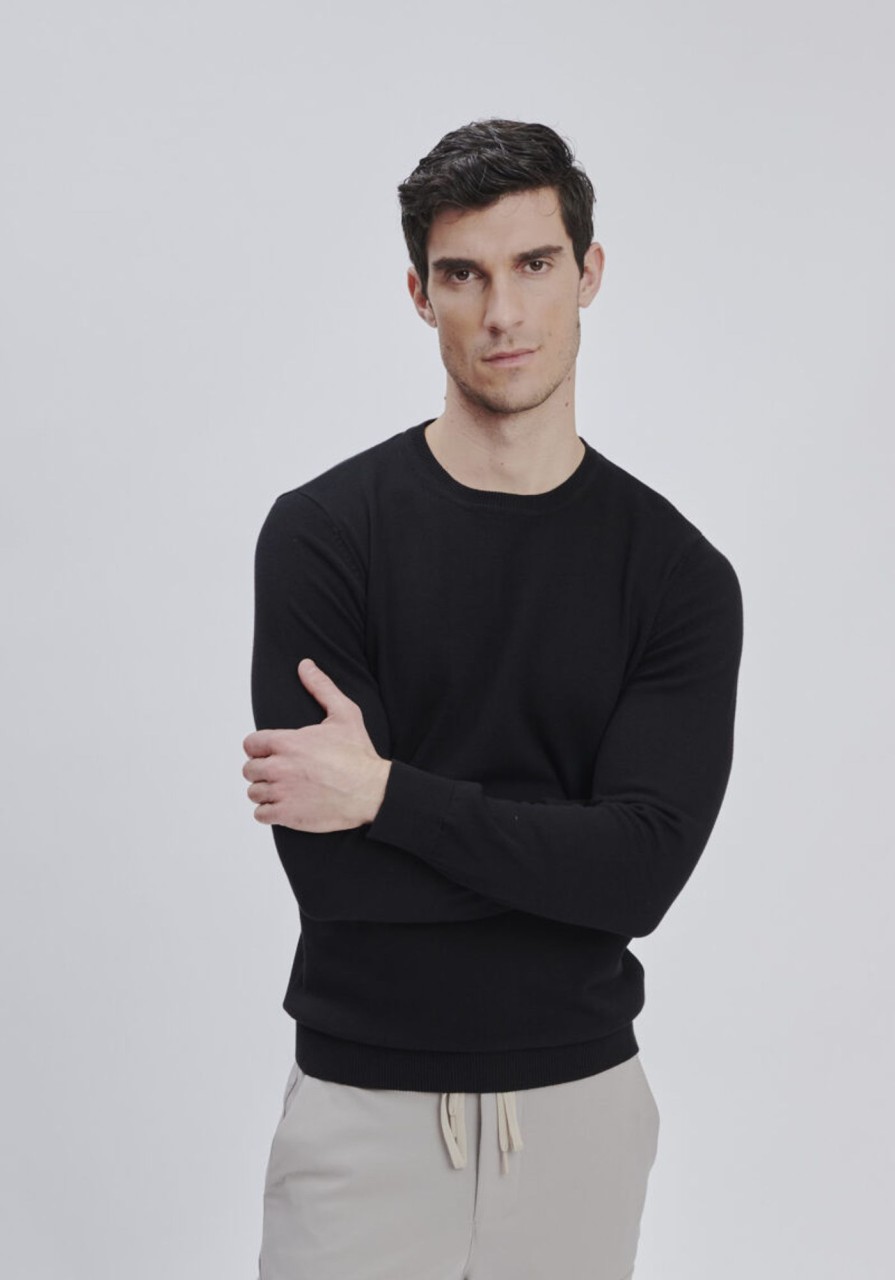 Forpen Maglia Di Cotone Basic Maglieria & Felpe