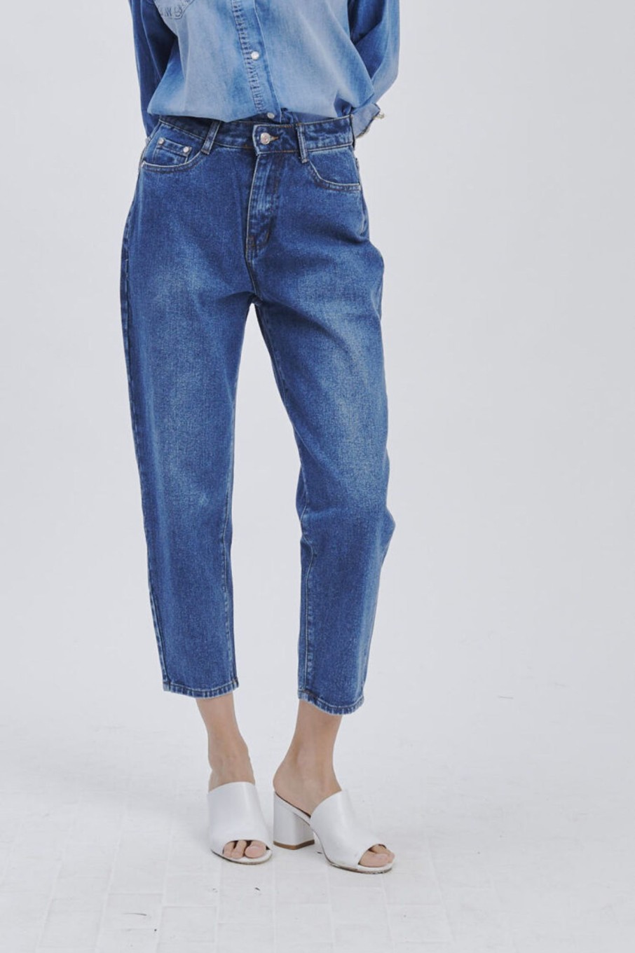 Forpen Denim Mum Fit No Stretch Pantaloni & Jeans