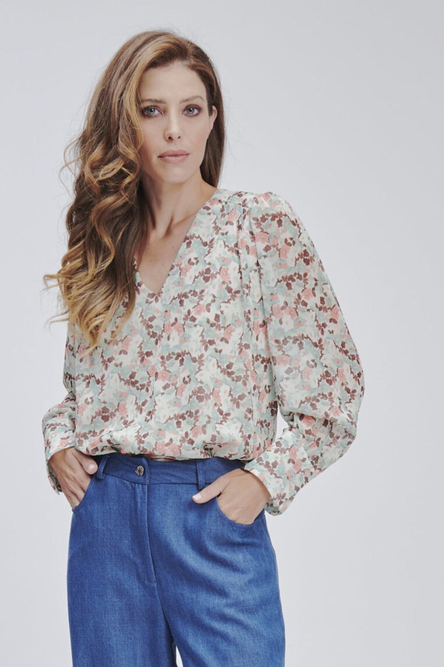 Forpen Blusa Stampata Camicie & Bluse