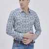 Forpen Camicia Tailored Stampa Foliage Camicie