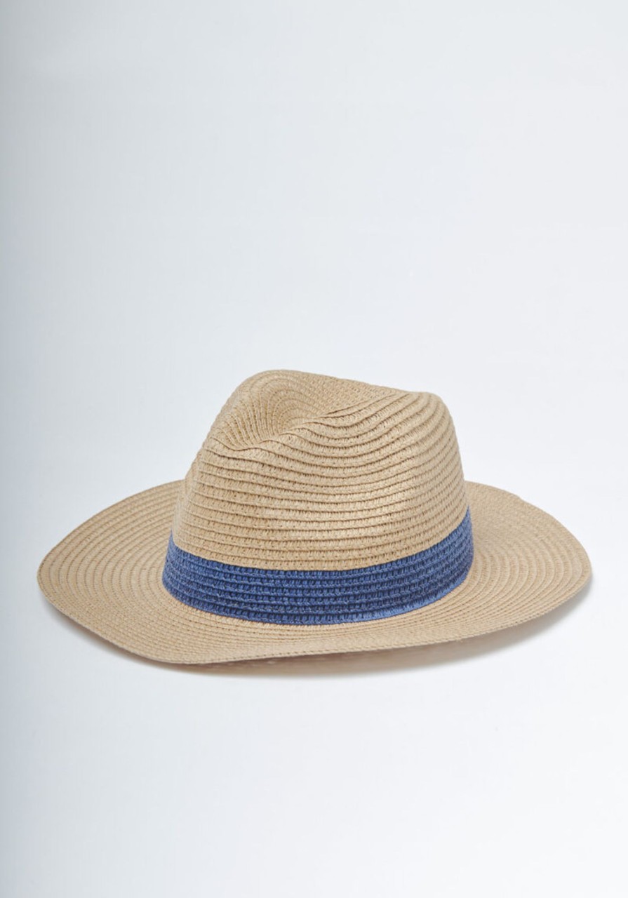 Forpen Cappello Paglia Fascia Colorata Accessori