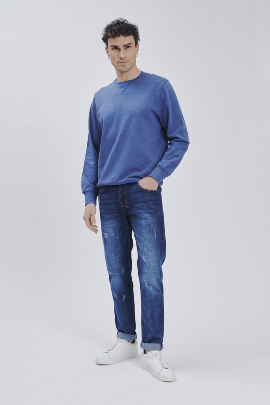 Forpen Denim Fiammato Pantaloni & Jeans