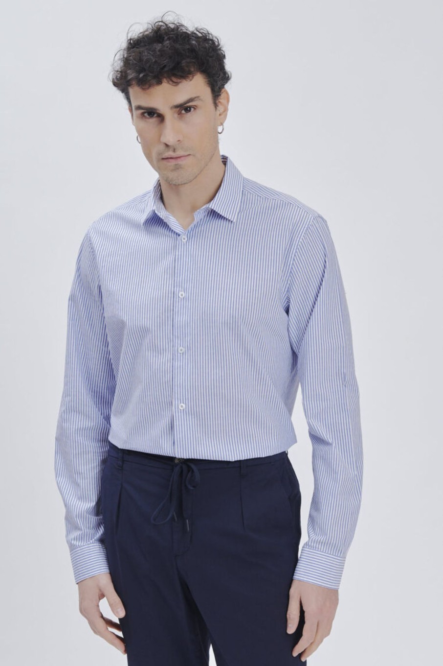 Forpen Camicia Tailored Righe Fil Coupe' Camicie