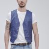 Forpen Gilet Effetto Chambray Giacche & Abiti